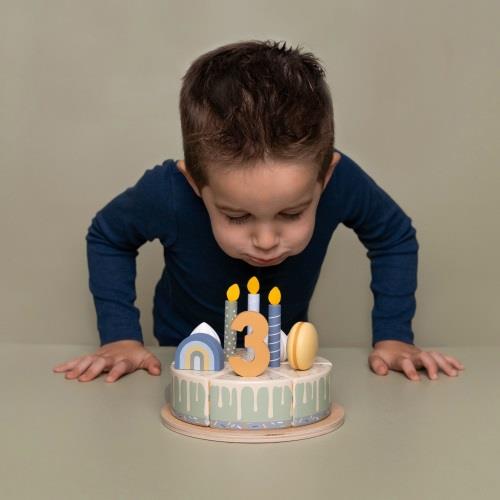 Little Dutch  Torta di Compleanno Blu - EmotionsToy