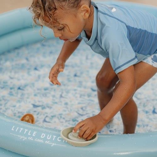 Little Dutch Ocean Dreams Piscina gonfiabile Blu 150 cm - Emotions Toy