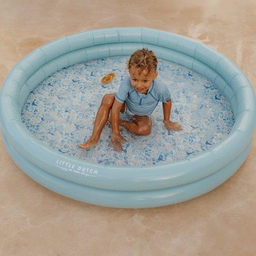 Little Dutch Ocean Dreams Piscina gonfiabile Blu 150 cm - Emotions Toy