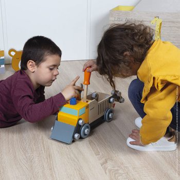 Janod Brico' Kids Camion da cantiere in legno