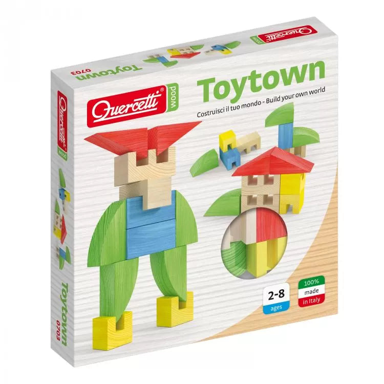 Quercetti 0703 Toytown Basic 15 pz