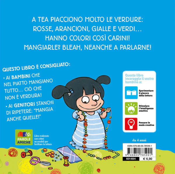 Giunti Tea A chi piacciono le verdure? - Emotions Toy