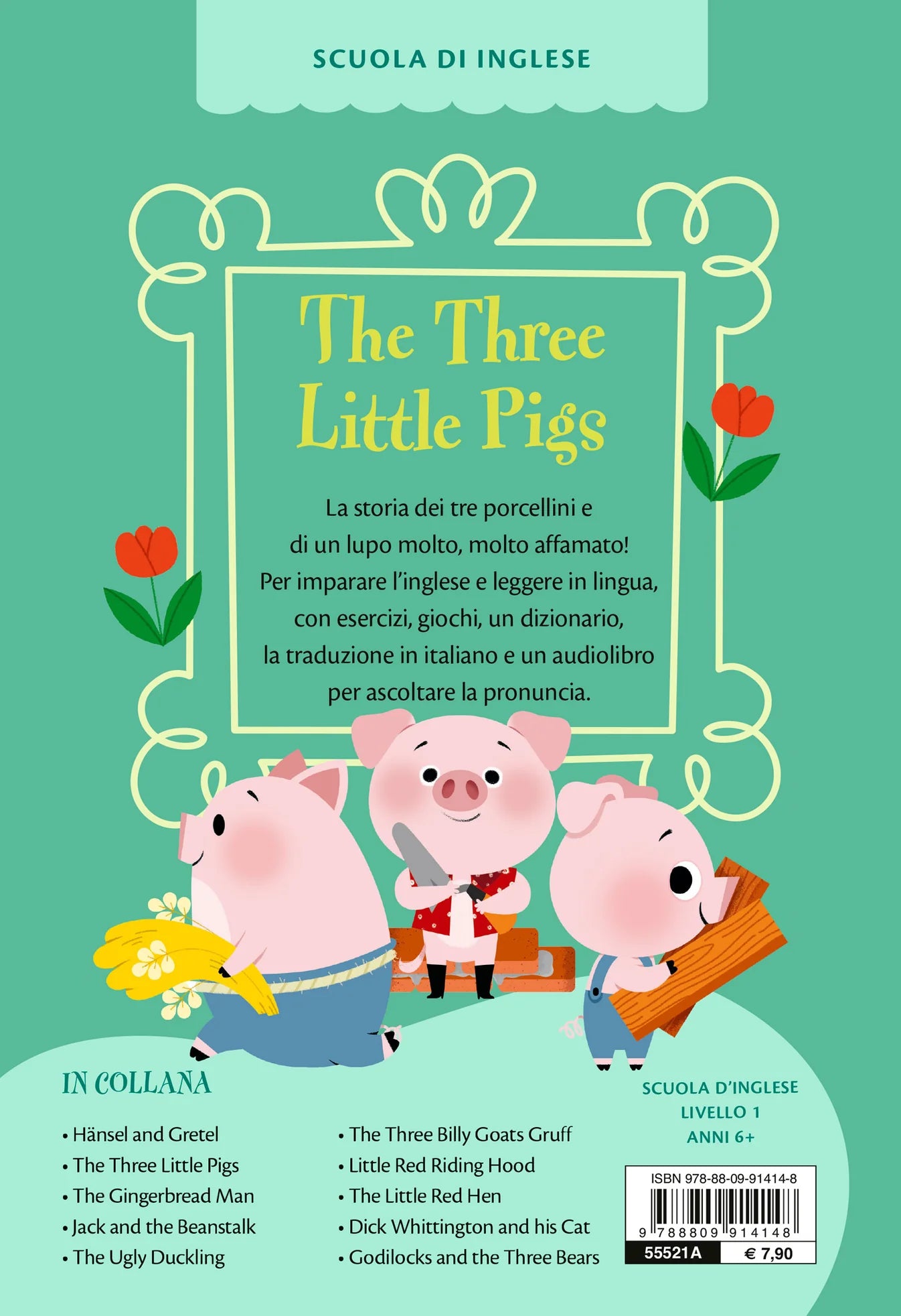 Giunti Scuola di Inglese 1 con Audiolibro The Three Little Pigs