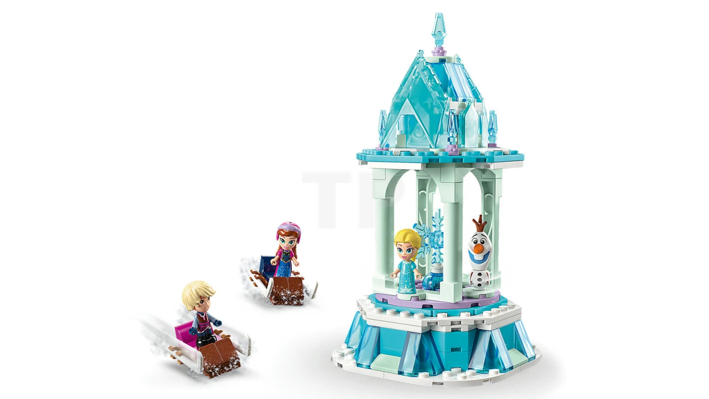 Lego 43218 Lego Disney Frozen La giostra magica di Anna ed Elsa