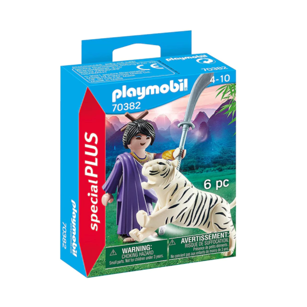 Playmobil 70382 Guerriero ninja con tigre