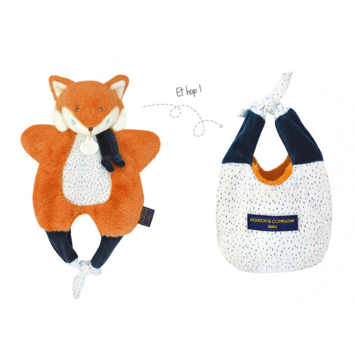 Doudou et Compagnie Borsa-peluche Amusette Fox