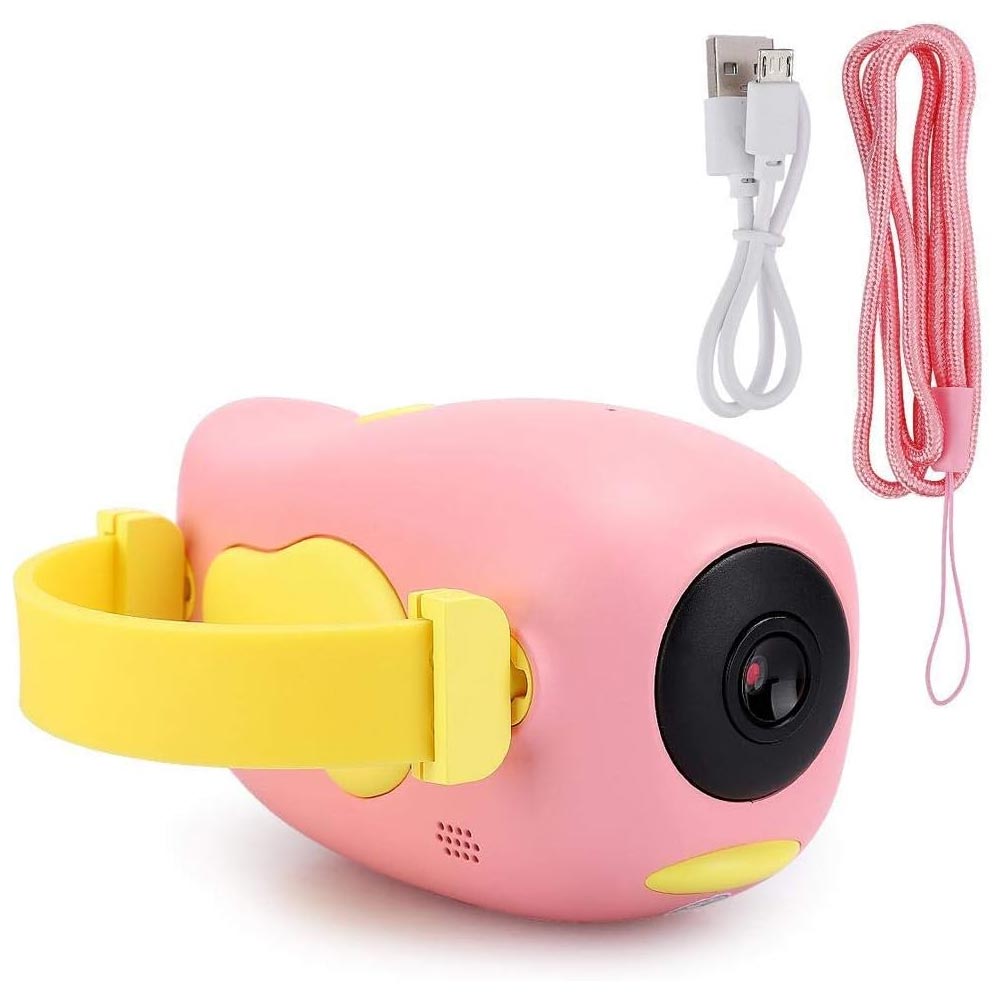 Kids Camera Videocamera-Macchina Fotografica Rosa