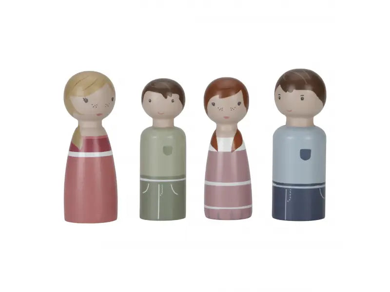 Little Dutch Set famiglia in legno - Emotions Toy