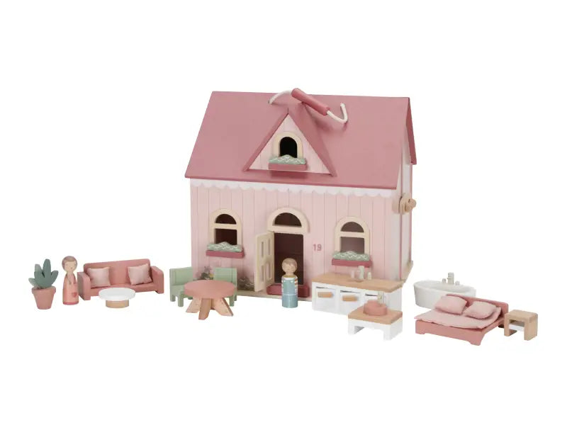 Little Dutch Casa delle Bambole Portatile in legno - Emotions Toy