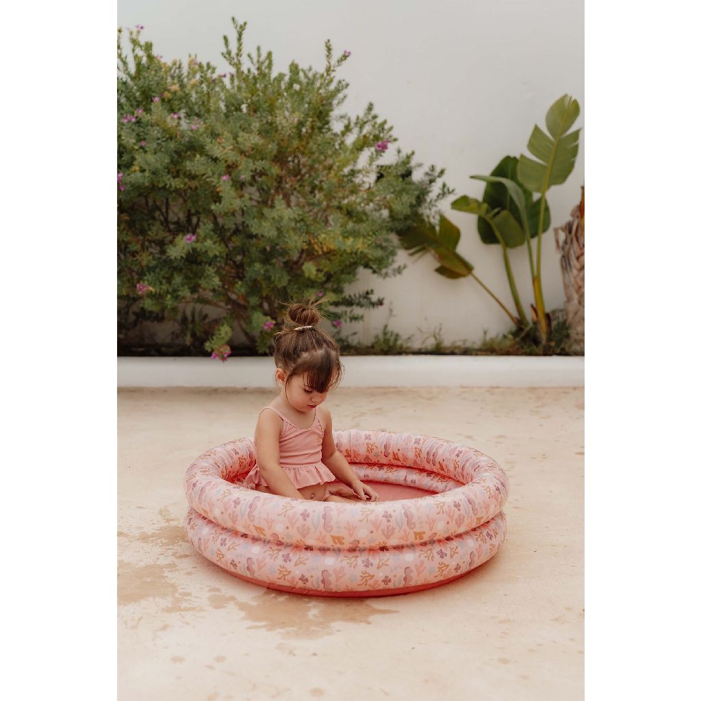 Little Dutch Ocean Dreams Piscina gonfiabile Rosa 80 cm - Emotions Toy