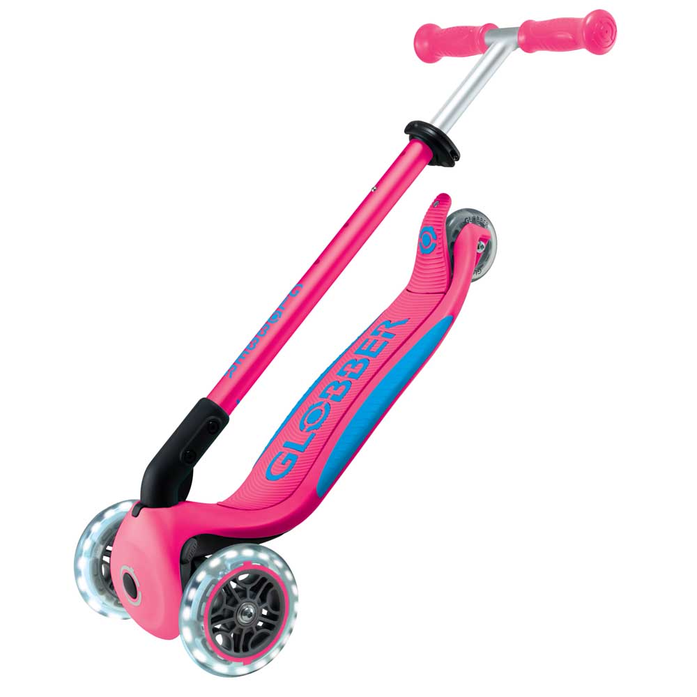 Globber Monopattino Primo Foldable Plus Fucsia/Blu