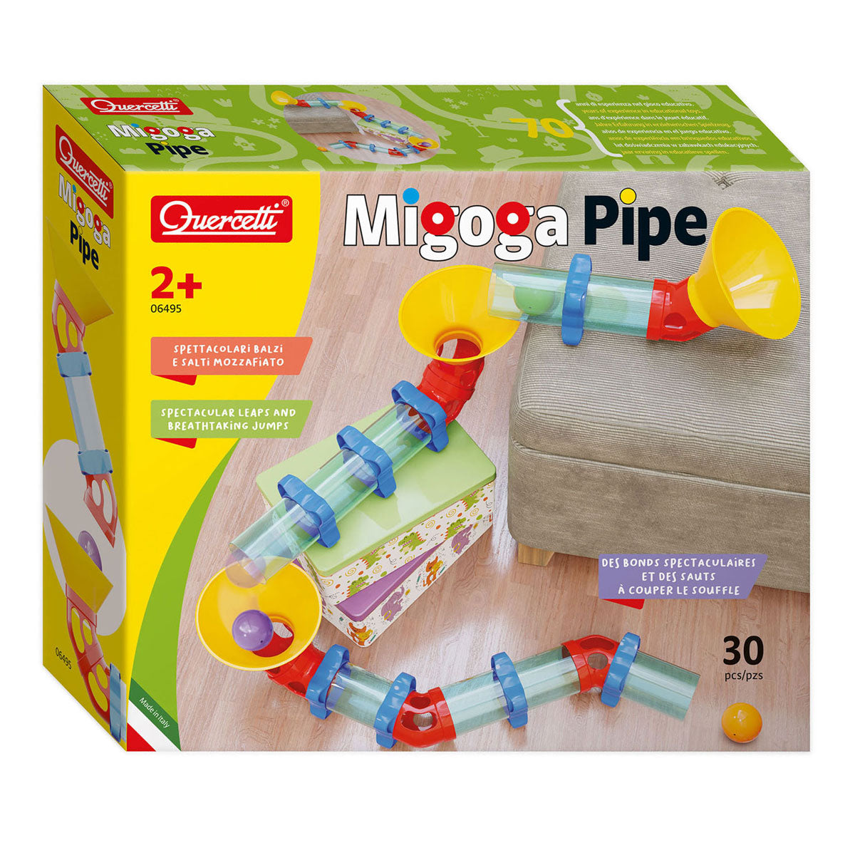 Quercetti 06495 Migoga Pipe 30 pz