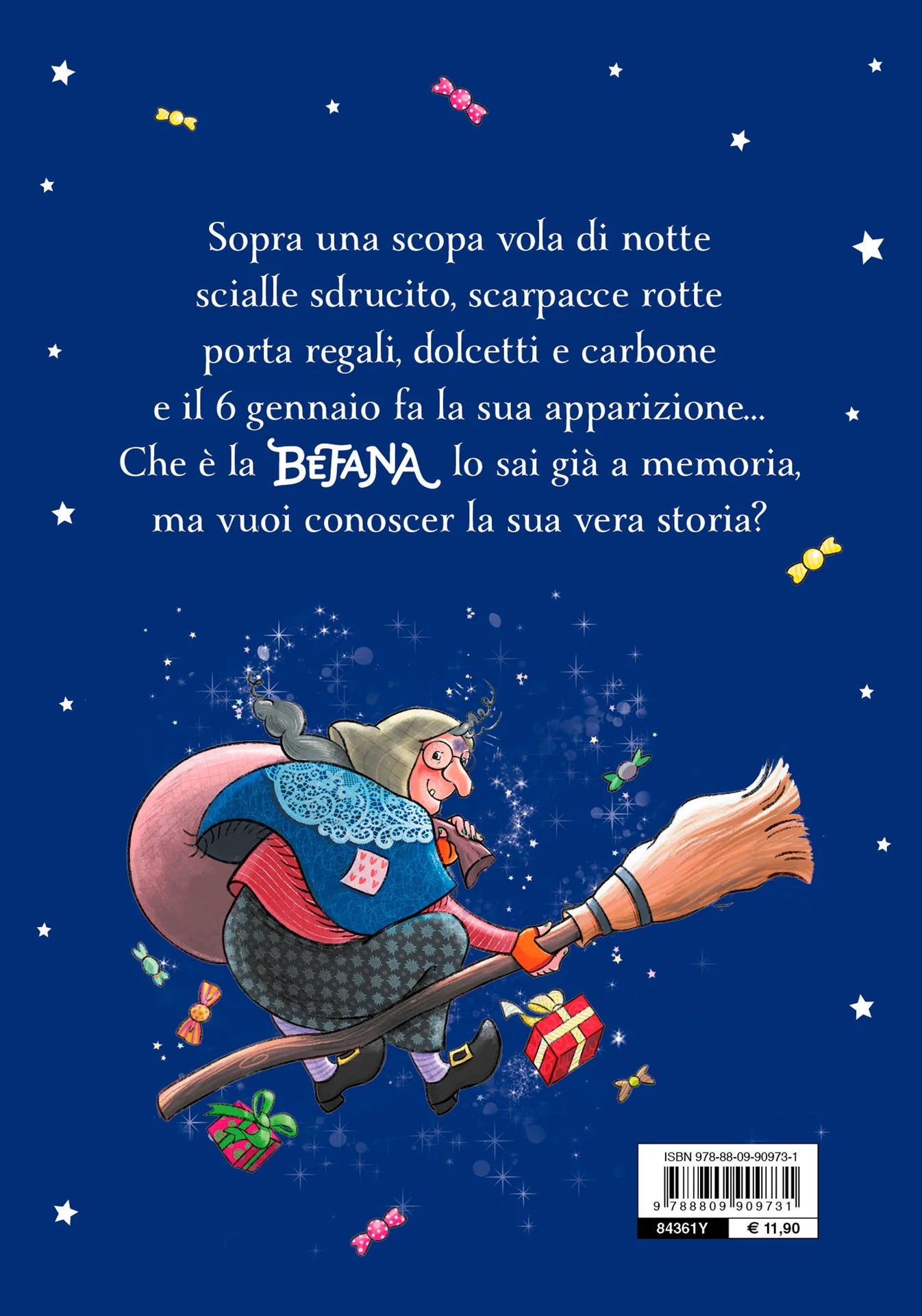 Giunti 84361Y La vera storia della Befana