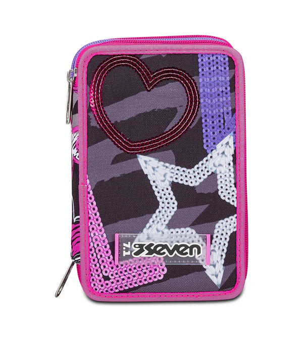 Seven Astuccio Triplo Draft Heart - Emotions Toy