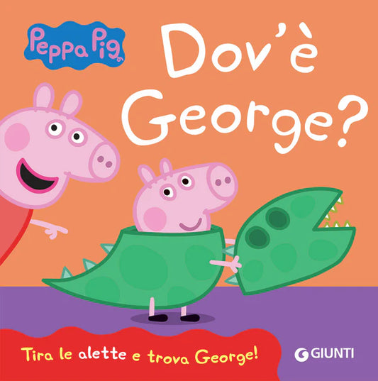 Giunti Peppa Pig Dov'è George? - Emotions Toy