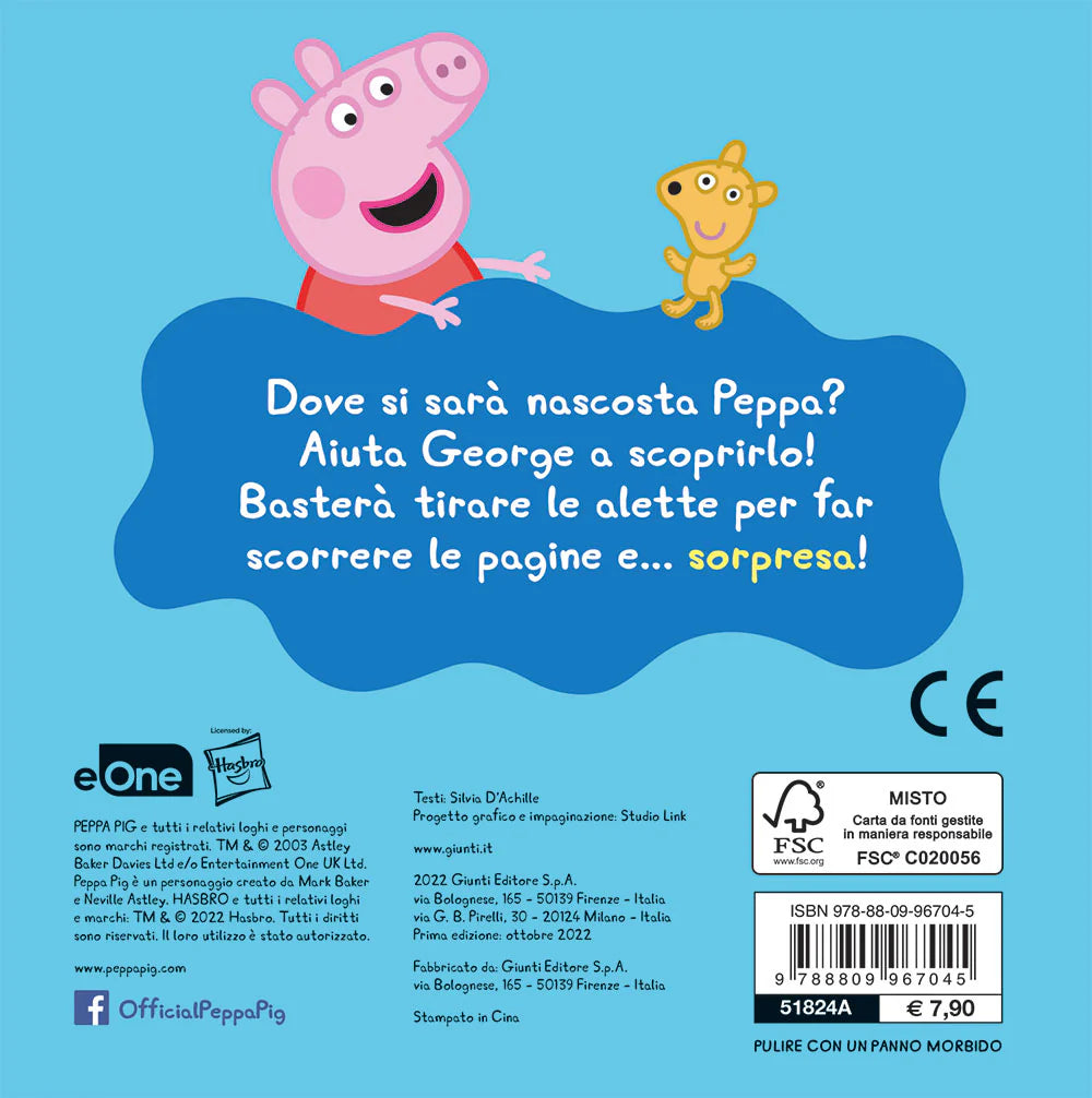 Giunti Peppa Pig Dov'è Peppa? - Emotions Toy