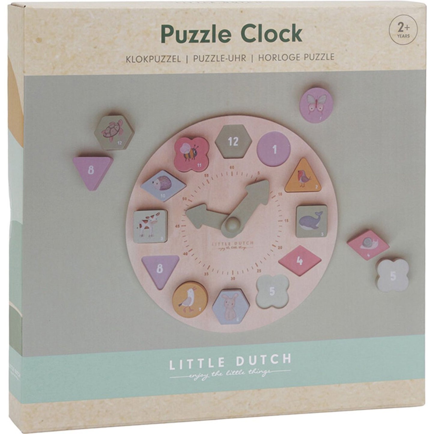 Little Dutch LD8017 Little Farm Puzzle orologio