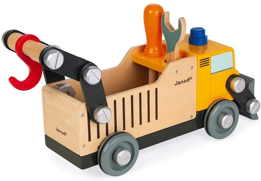 Janod Brico' Kids Camion da cantiere in legno