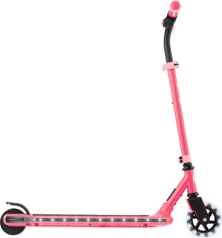 Globber  Monopattino Elettrico E-Motion 6 Rosa Corallo con ruote luminose - EmotionsToy