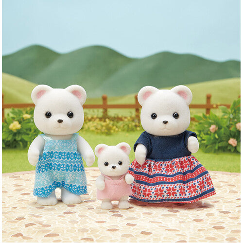 Epoch 5396 Sylvanian Family Famiglia Orso Polare