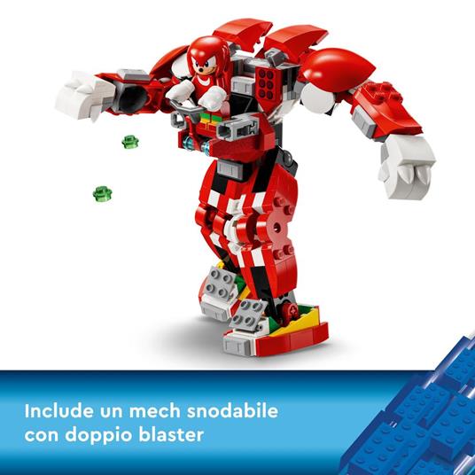 Lego 76996 Lego Sonic Il mech guardiano di Knuckles