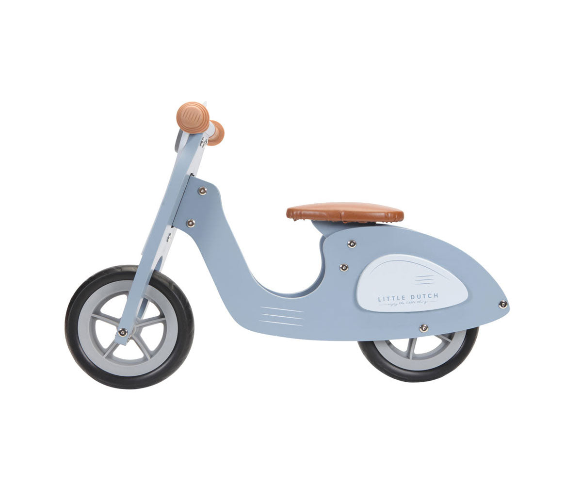 Little Dutch  Scooter Vespa senza pedali Blu - EmotionsToy