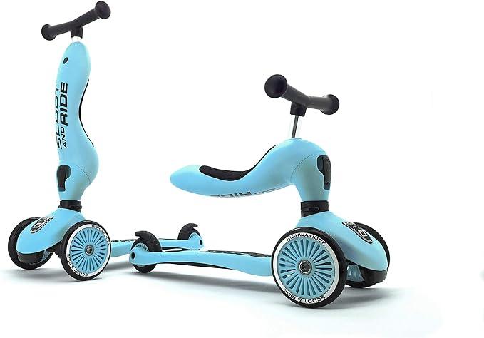 Scoot & Ride - Highwaykick 1 Blu mirtillo Kickboard con Sedile - EmotionsToy