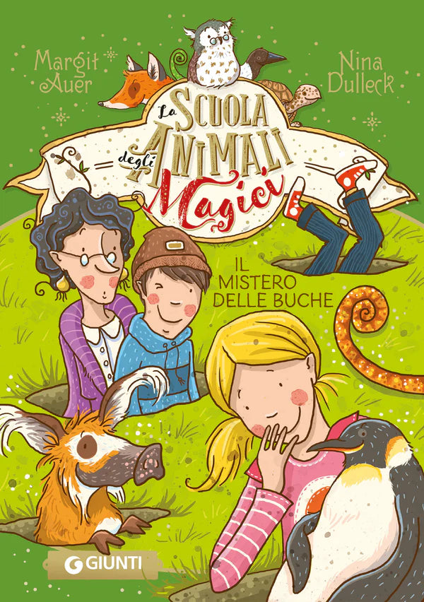 Giunti La scuola degli animali magici. Il mistero delle buche - Emotions Toy