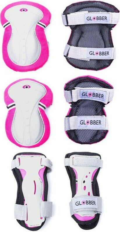 Globber  Kit Protezioni Rosa taglia XS - EmotionsToy