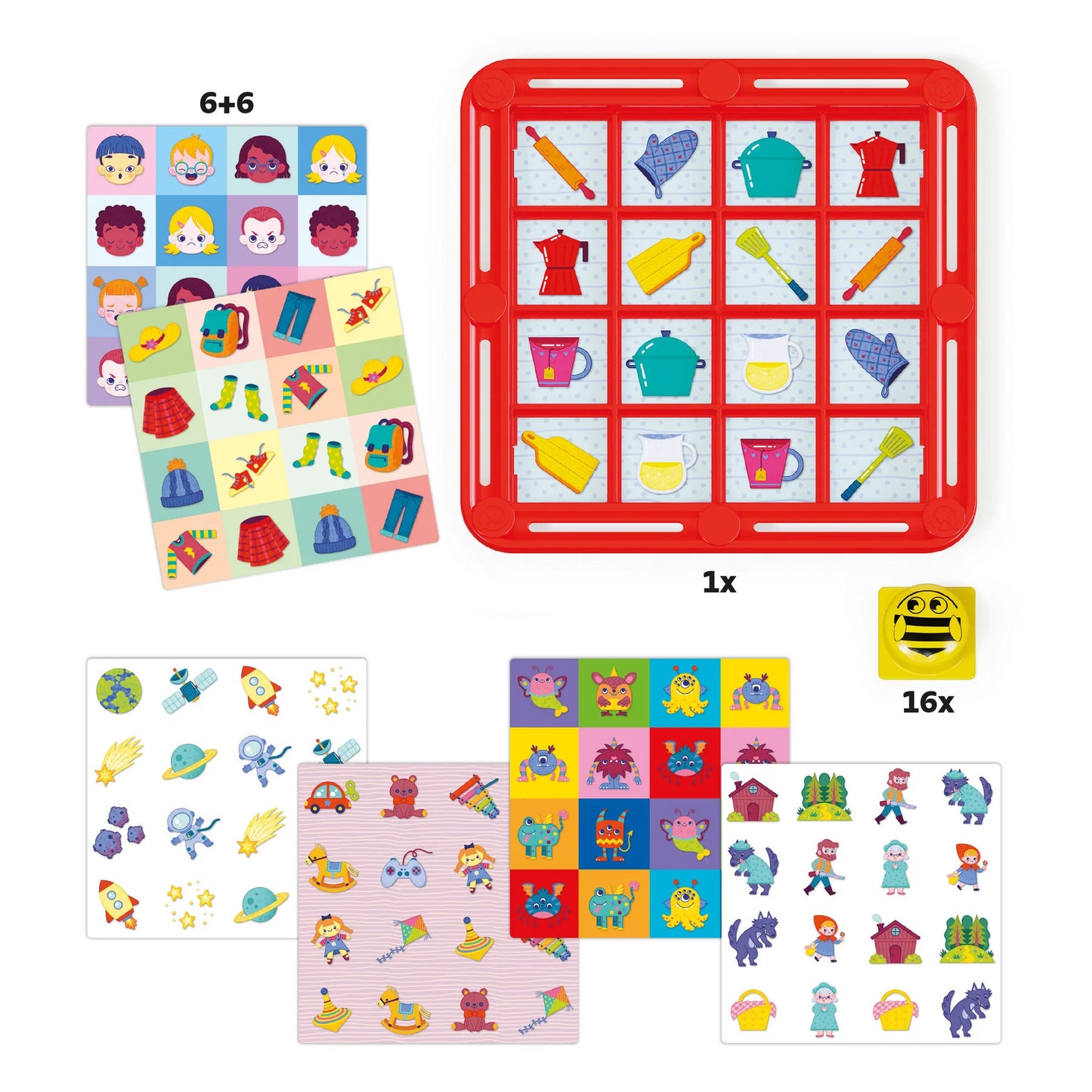 Quercetti 01052 FantaMemo memory game