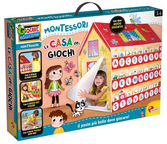 Lisciani 97180 La casa dei giochi Montessori