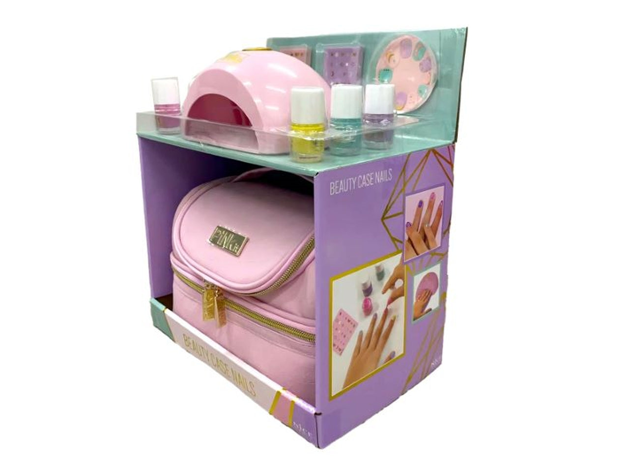 Nice 40061 Pink It Beauty Case Nails