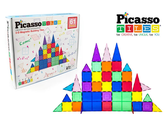 Picasso Tiles Magnetic Piastrelle 61 pz