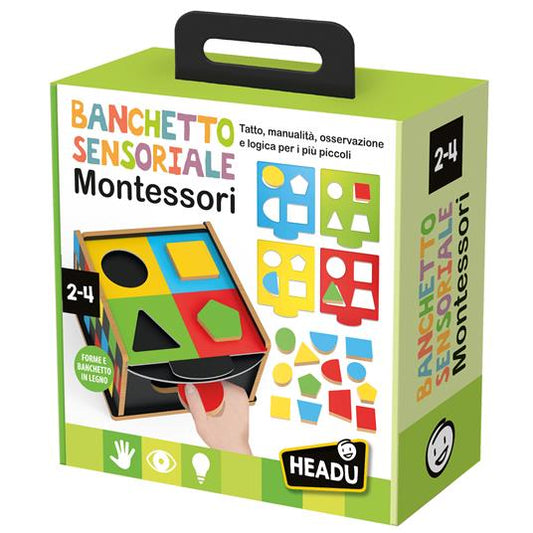 Headu IT57182 Banchetto Sensoriale Montessori