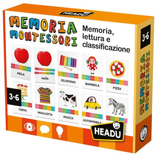 Headu IT57281 Memoria Montessori