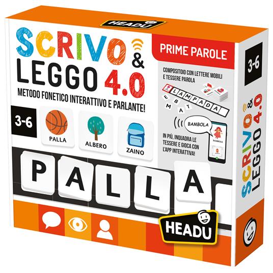 Headu IT59940 Scrivo & Leggo 4.0 Prime Parole