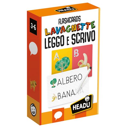 Headu IT23769 Flashcards Lavagnette Leggo e Scrivo