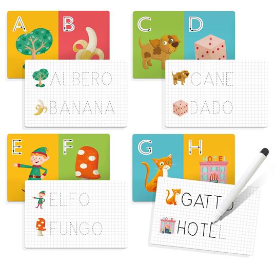 Headu IT23769 Flashcards Lavagnette Leggo e Scrivo