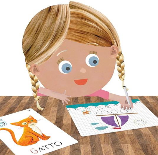 Headu IT23769 Flashcards Lavagnette Leggo e Scrivo