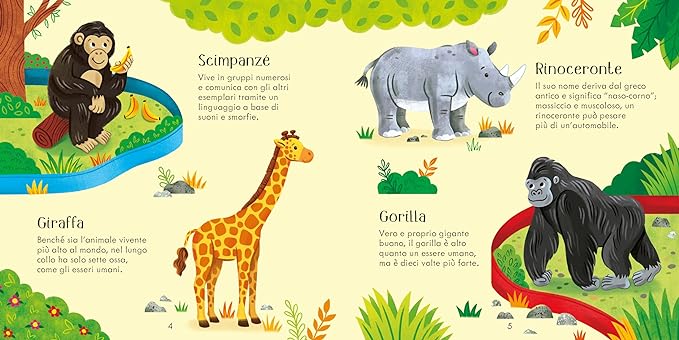 Usborne  Allo zoo. Ediz. illustrata. Con 36 Carte. - EmotionsToy