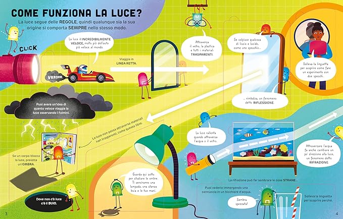 Usborne  Come funziona la luce? - EmotionsToy