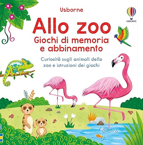 Usborne  Allo zoo. Ediz. illustrata. Con 36 Carte. - EmotionsToy