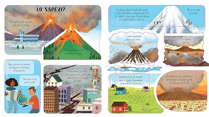 Usborne  Vulcani e terremoti. Ediz. a colori. - EmotionsToy