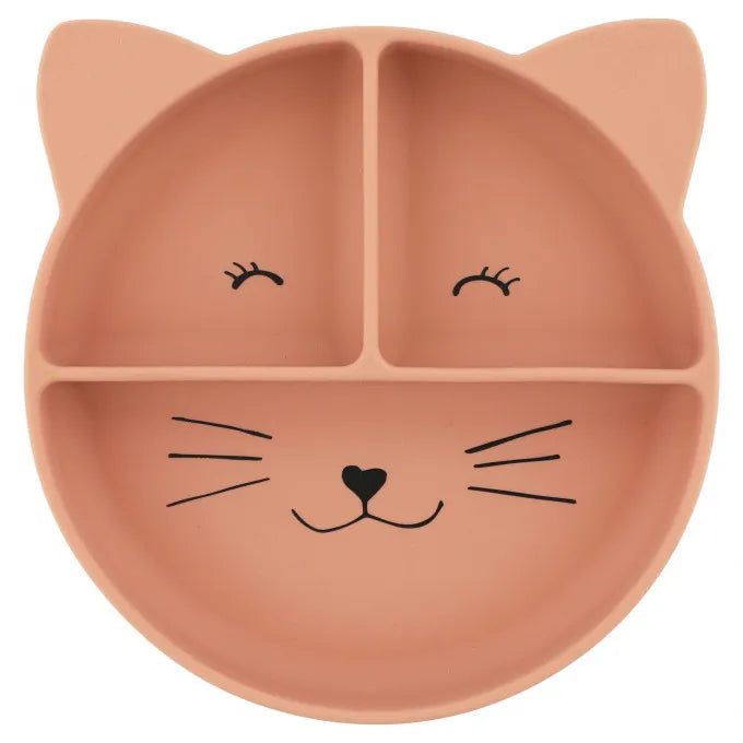 Trixie Piatto in silicone con ventosa Gatto