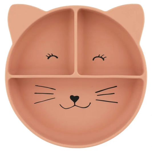 Trixie Piatto in silicone con ventosa Gatto