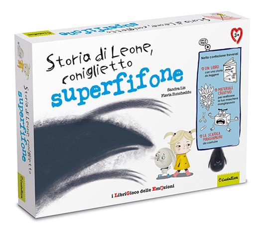 Ludattica Storia di un Coniglio Superfifone. I libri gioco delle emozioni