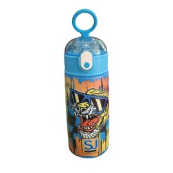 SJ GANG Borraccia Termica con Cannuccia Animali 460 ml