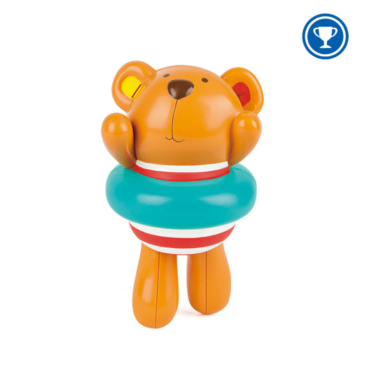 Hape E0204 Giocattolo a carica manuale Teddy