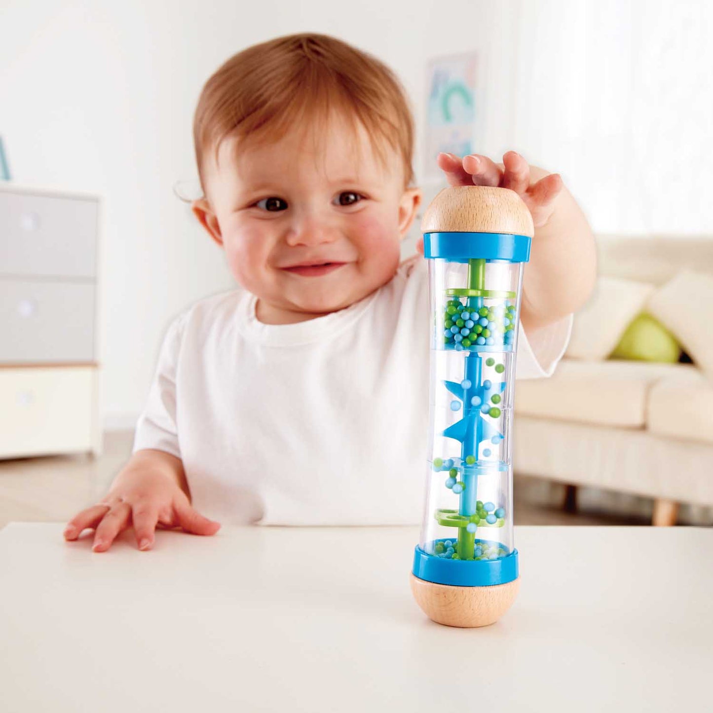 Hape E0328 Cascata di perline Blu