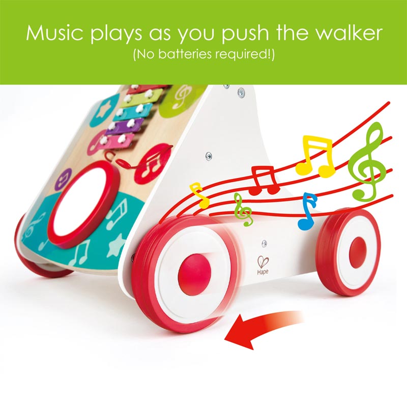 Hape E0383 Il mio primo carrettino musicale